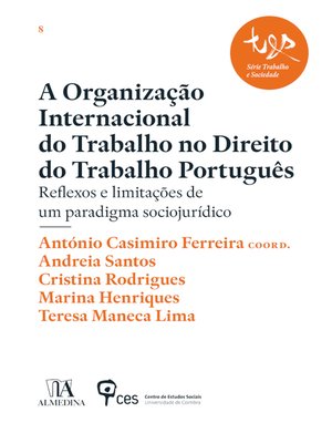cover image of A Organização Internacional do Trabalho